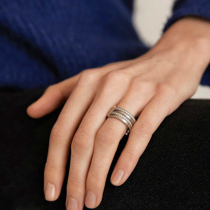 DINH VAN - Duo Spirale Ring – Bild 3