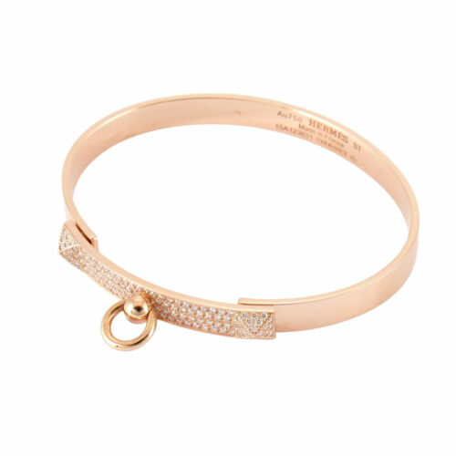 DV0044 1 bracelet jonc hermes or rose