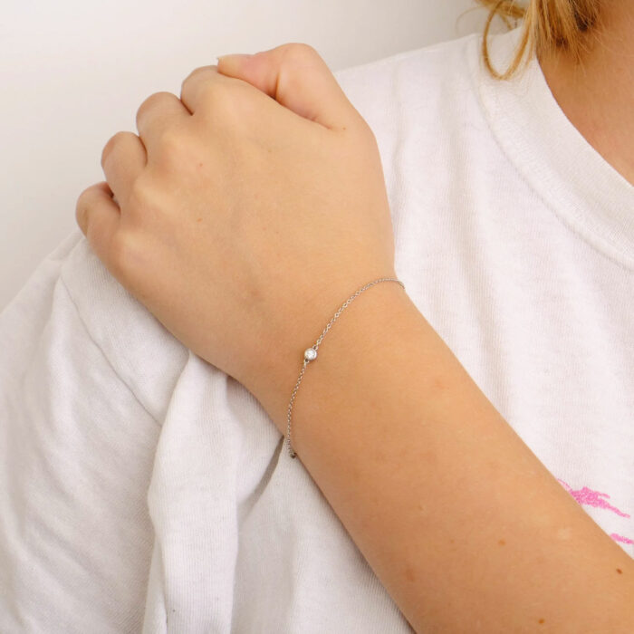 TIFFANY & CO - Diamond by the Yard Armband – Bild 2