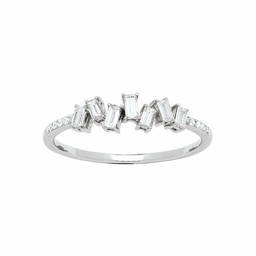 alliance femme diamant barette lucky one bijoux