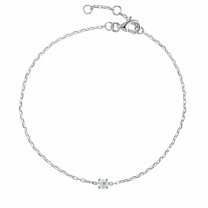 0.10 Karat Diamant Solitaire Armband