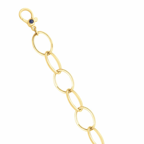 bracelet maille ronde or jaune