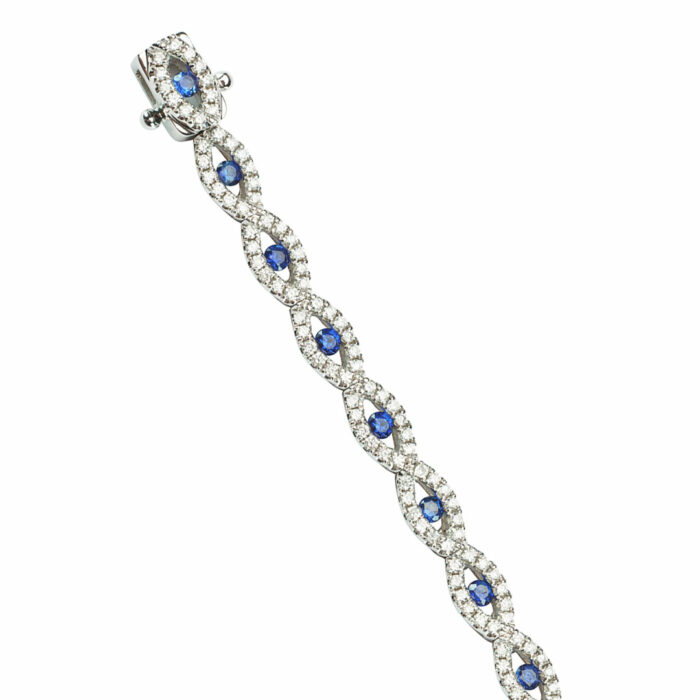 Saphir Tennisarmband