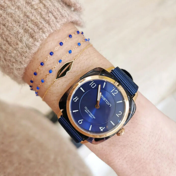 Briston Clubmaster Chic Mitternachtsblau Uhr – Bild 4