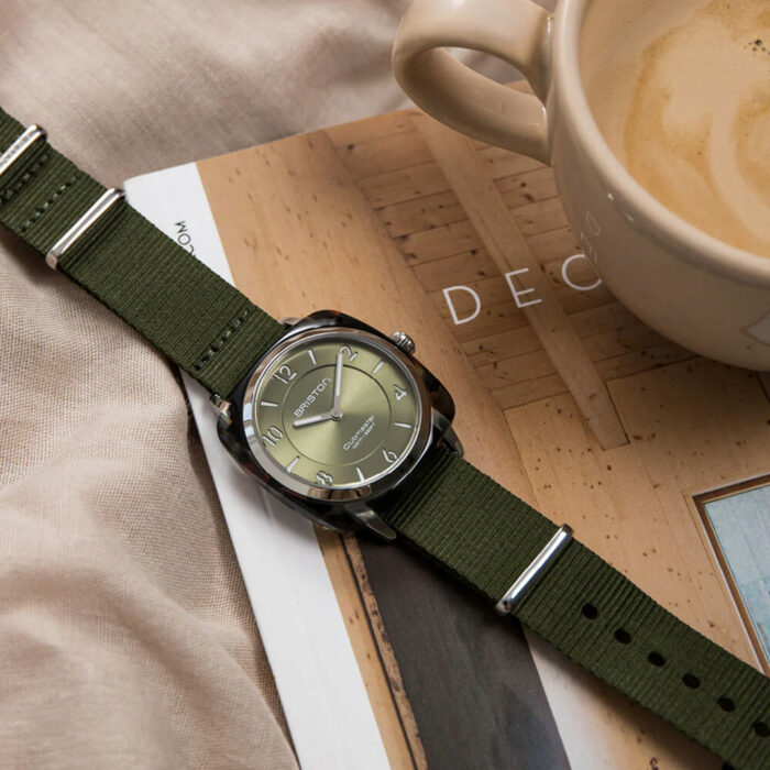 Briston Clubmaster Chic Olivgrün Uhr – Bild 3