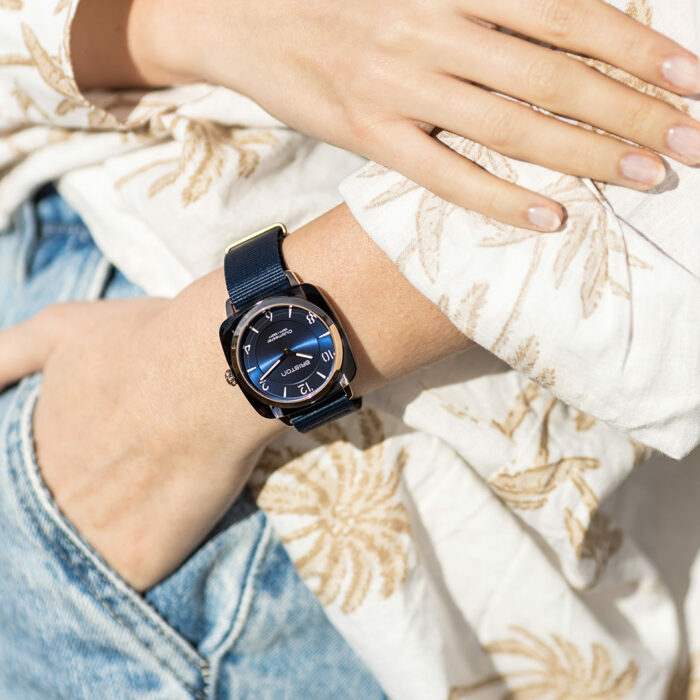 Briston Clubmaster Chic Mitternachtsblau Uhr – Bild 3