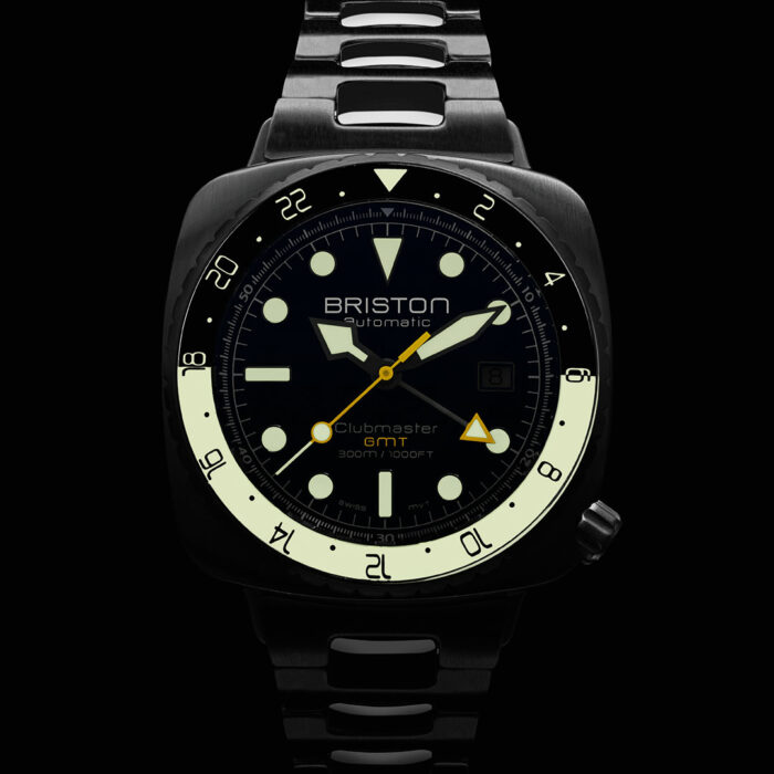 Briston Clubmaster Diver Pro GMT Edelstahl Uhr – Bild 6