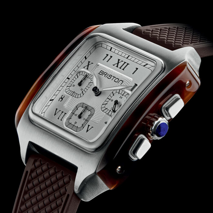 Briston Streamliner Kennedy Chrono Braun Uhr – Bild 4