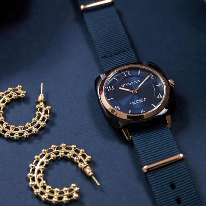 Briston Clubmaster Chic Mitternachtsblau Uhr – Bild 2