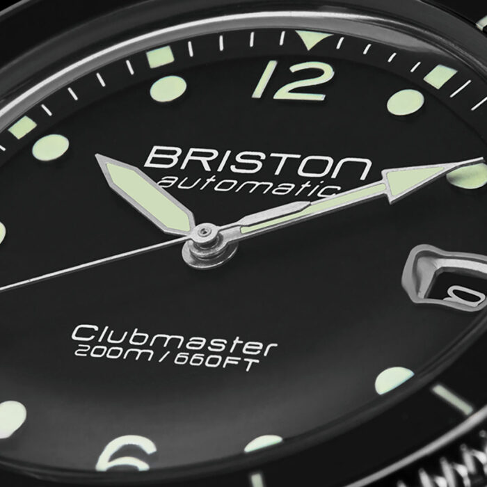 Briston Clubmaster Legend Diver Schwarz Uhr – Bild 3