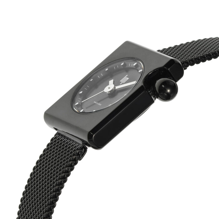 Lip Mach 2000 Mini Square Schwarz Uhr 671391 – Bild 5