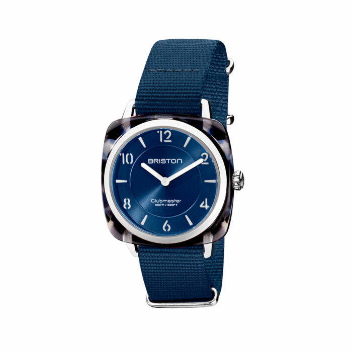 Briston Clubmaster Chic Mitternachtsblau Uhr
