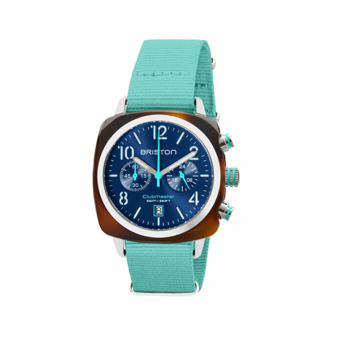 Briston Summer Vibes Blau Uhr
