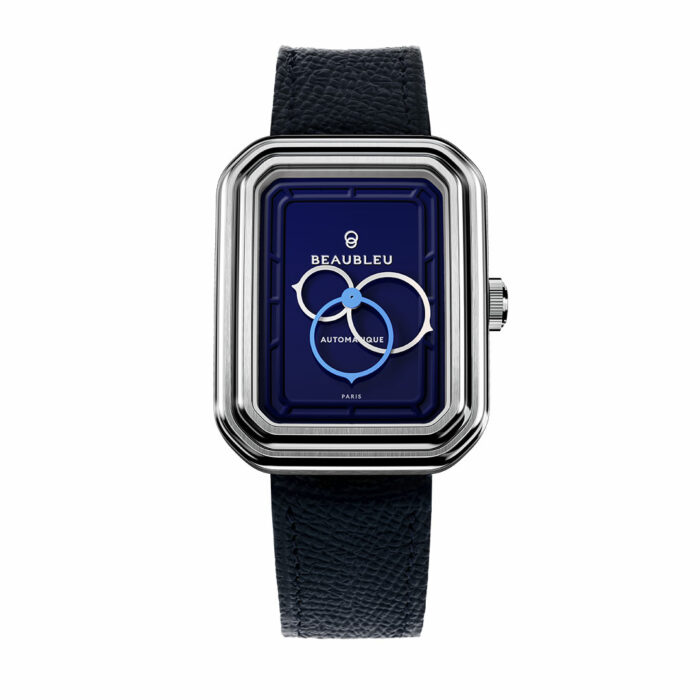 Beaubleu Ecce Figura Smalt Blau Uhr