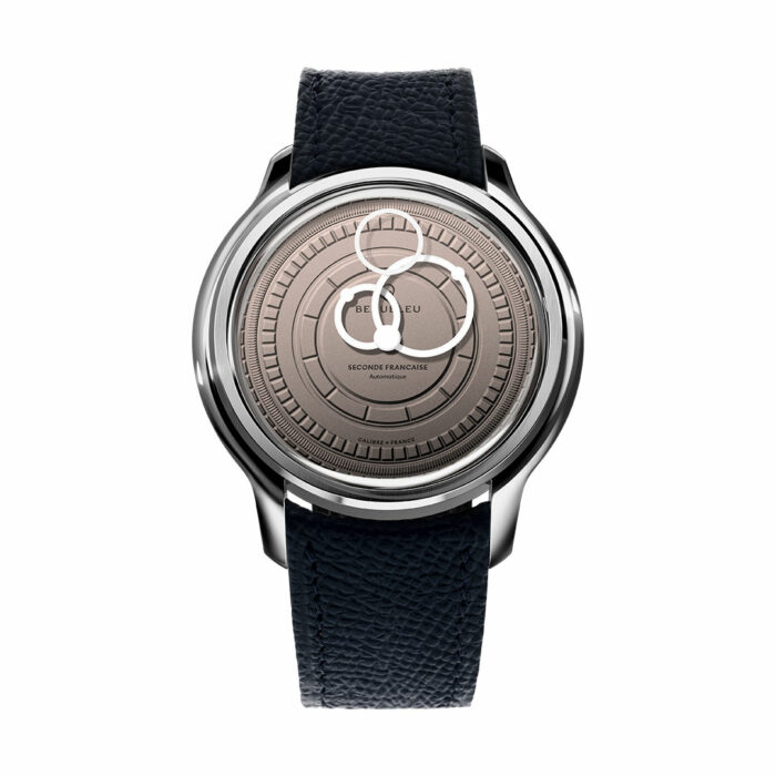 Beaubleu Seconde Française 20.24 Lachsfarbe Uhr