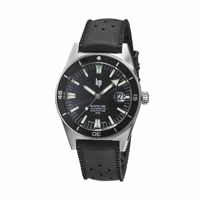 Lip Nautic 666 Automatik Uhr 39mm 676050