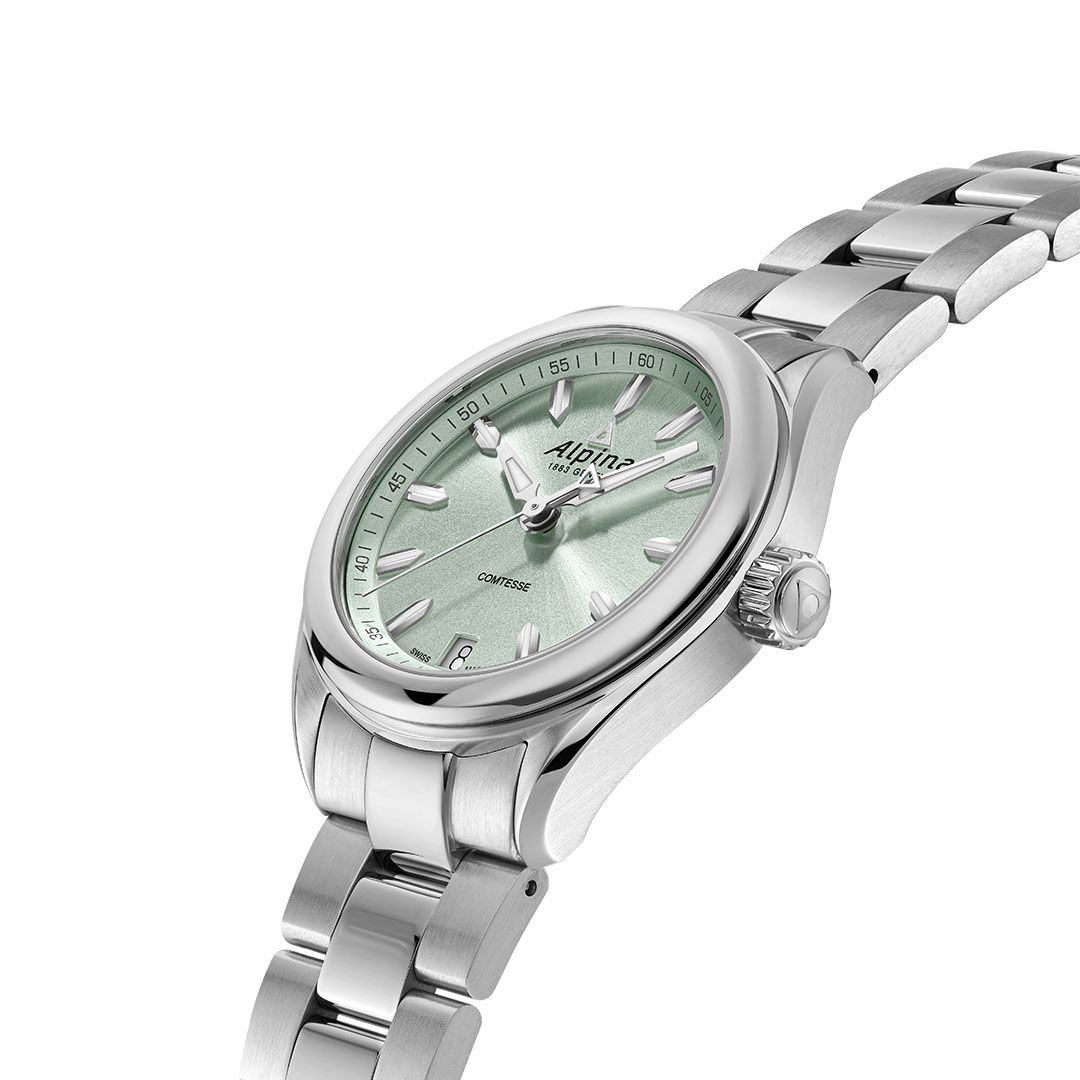 Alpina Comtesse Uhr Grünes Zifferblatt AL-240LGR2C6B – Bild 2