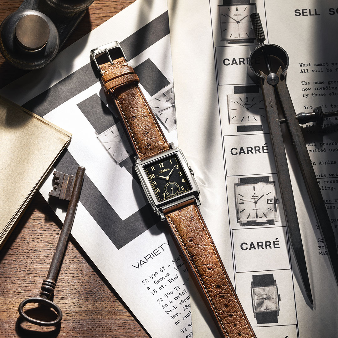 Alpina Heritage Eckige Uhr 140 Years AL-530BA3C6 – Bild 5