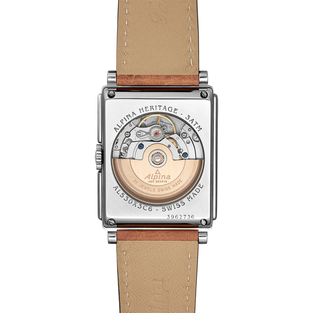 Alpina Heritage Carrée Uhr 140 Years AL-530SAC3C6 – Bild 5