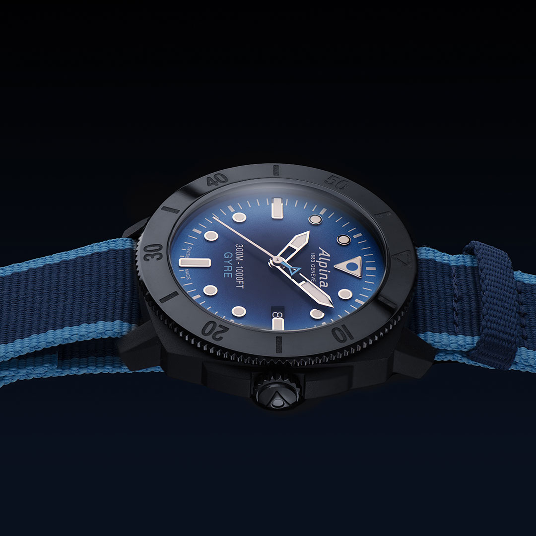 Alpina Seastrong Diver Gyre Uhr AL-525LNSB4VG6 – Bild 3