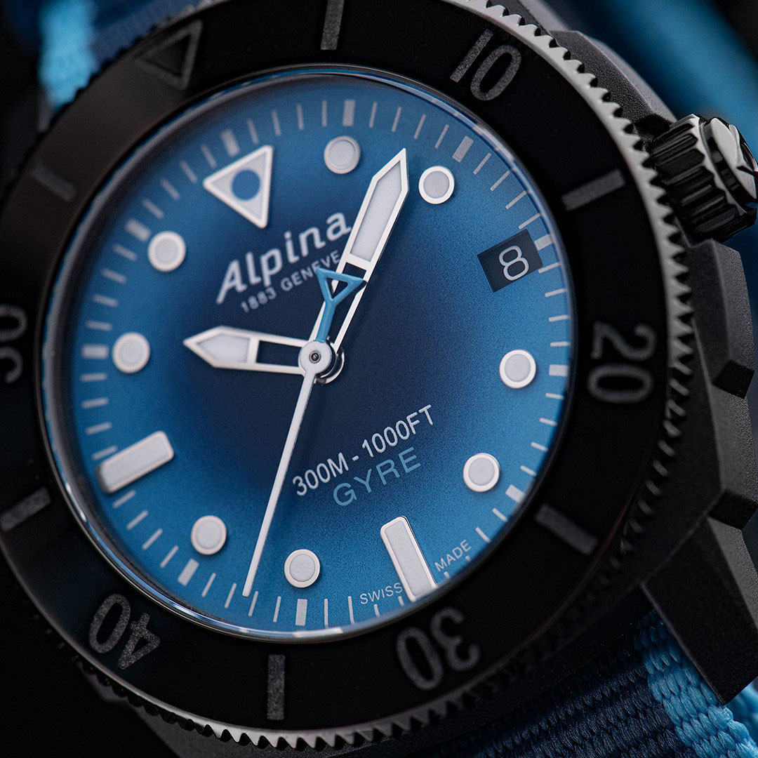Alpina Seastrong Diver Gyre Uhr AL-525LNSB3VG6 – Bild 2
