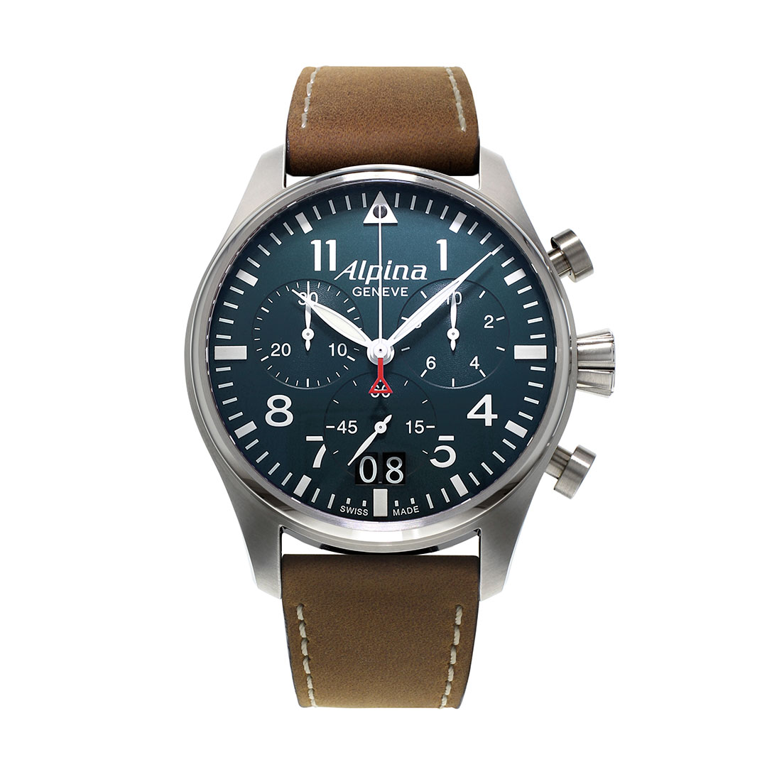 Alpina Pilot Chronograph Big Date AL-372N4S6