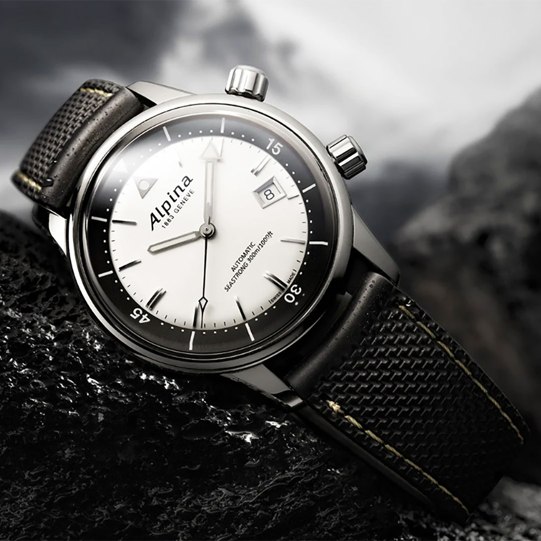 Alpina Seastrong Diver 300 Heritage Uhr AL-525S4H6 – Bild 6