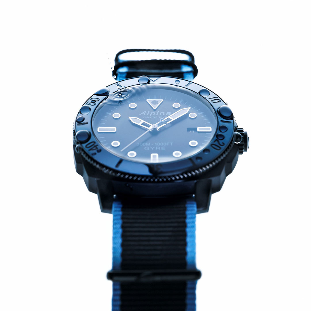 Alpina Seastrong Diver Gyre Uhr AL-525LBN3VG6 – Bild 2