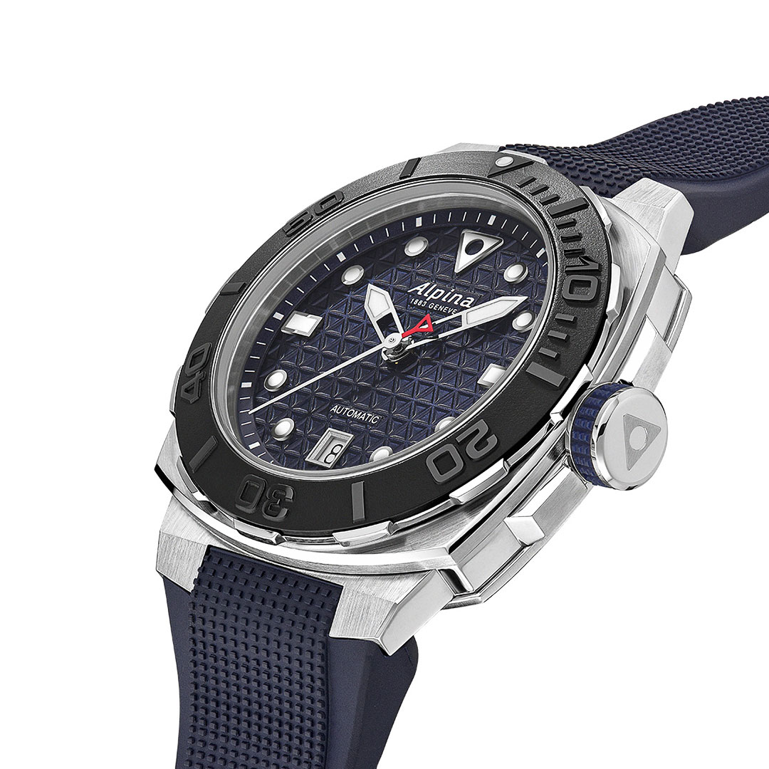 Alpina Seastrong Diver Extreme Uhr Blau AL-525N3VE6 – Bild 2