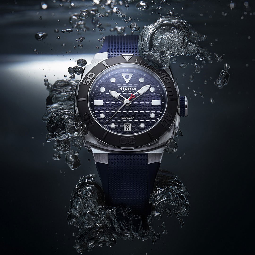 Alpina Seastrong Diver Extreme Uhr Blau AL-525N3VE6 – Bild 5