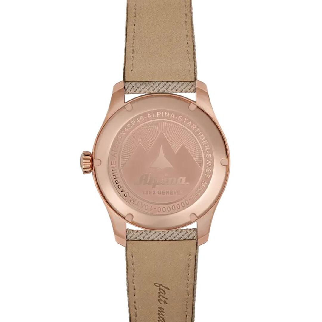 Alpina Startimer Pilot Automatikuhr Rosa AL-525BR4S24 – Bild 5