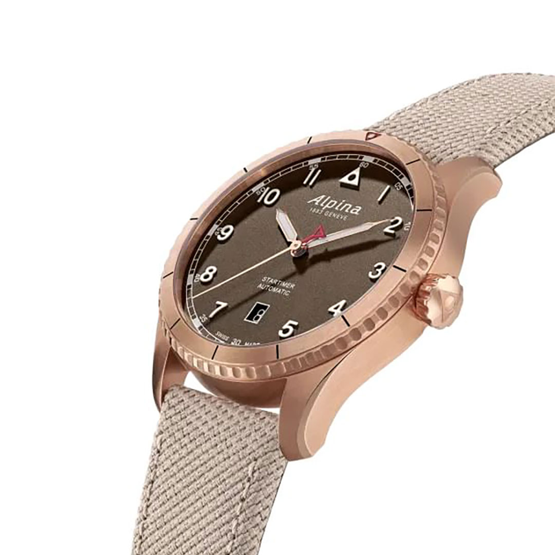 Alpina Startimer Pilot Automatikuhr Rosa AL-525BR4S24 – Bild 2