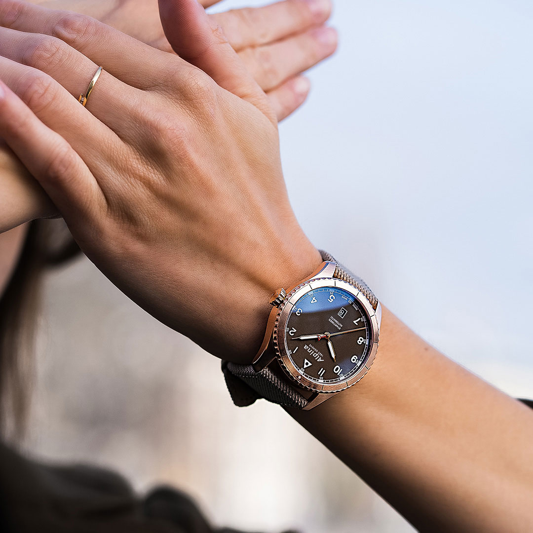 Alpina Startimer Pilot Automatikuhr Rosa AL-525BR4S24 – Bild 4