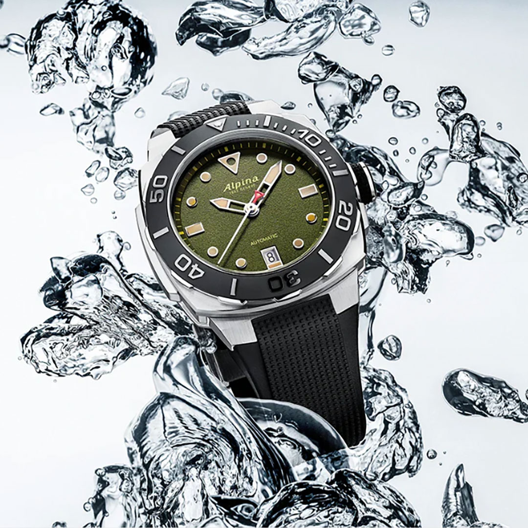 Alpina Seastrong Diver Automatik Uhr AL-525K3VE6 – Bild 5