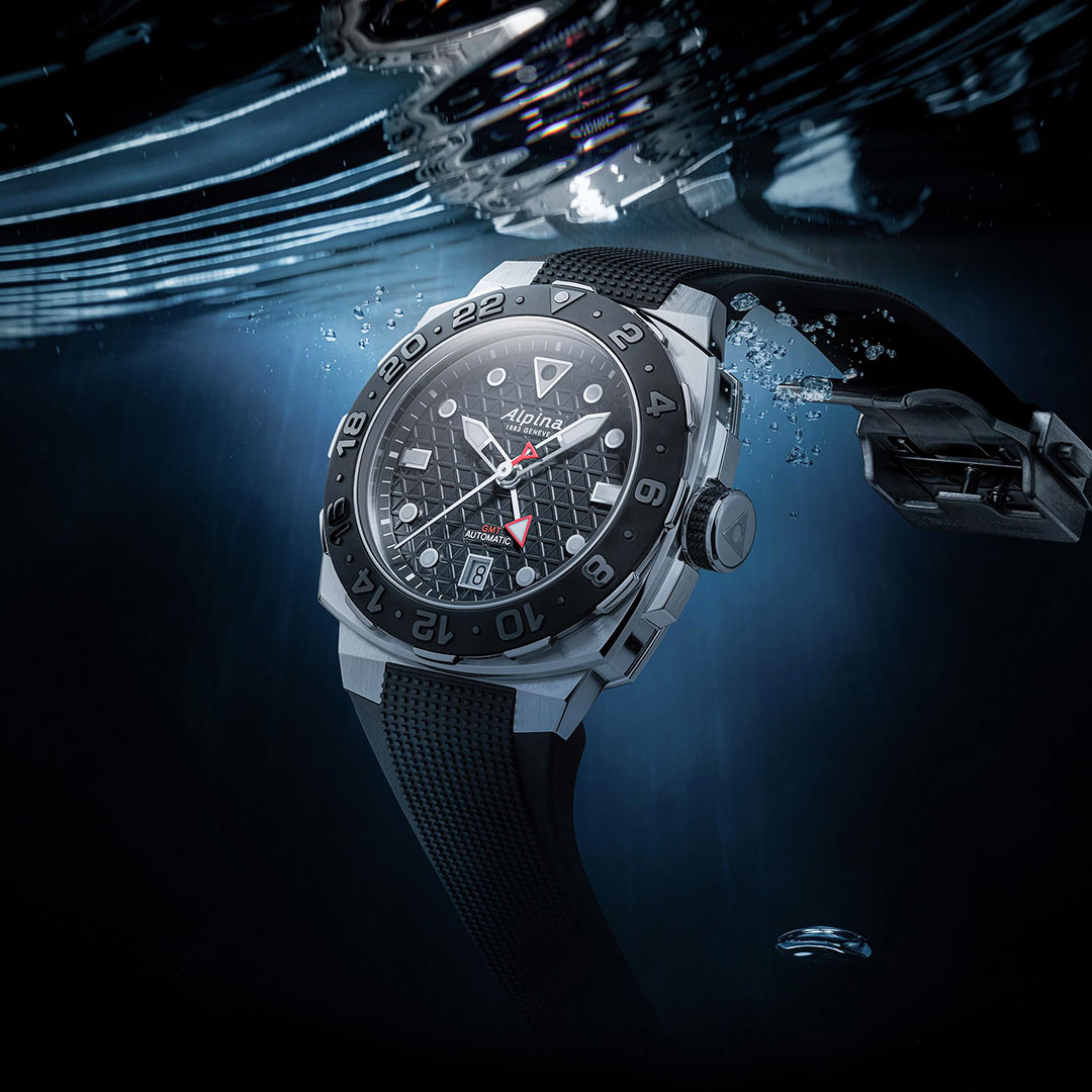 Alpina Seastrong Diver Extreme GMT Uhr AL-560B3VE6 – Bild 5