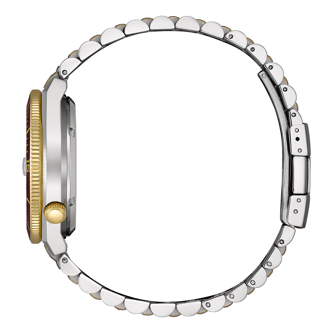 Citizen Tsuyosa Shore Uhr Bicolor Rotes Zifferblatt NJ0234-58X – Bild 4