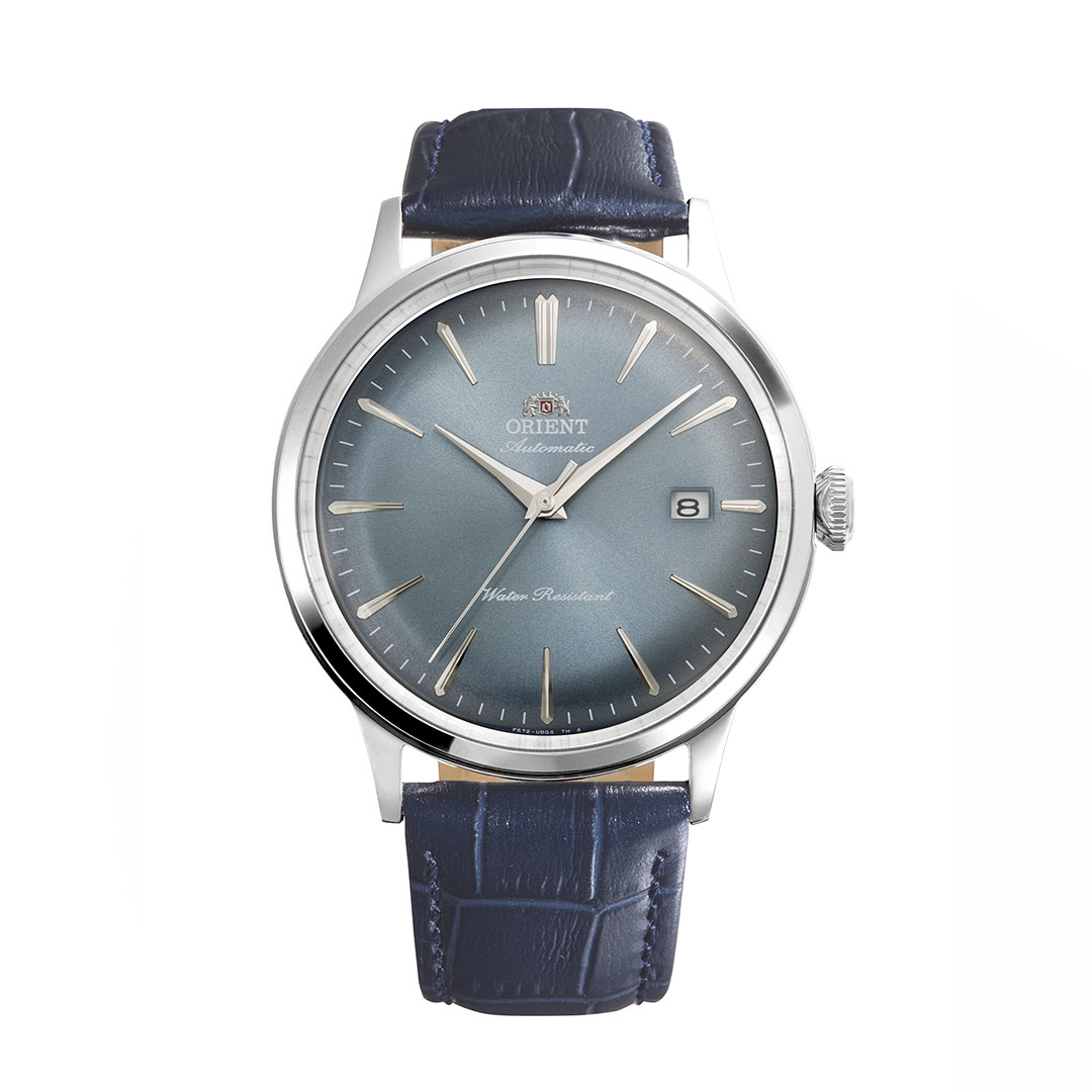 Orient Bambino 40.5mm Blaues Zifferblatt Uhr RA-AC0030L