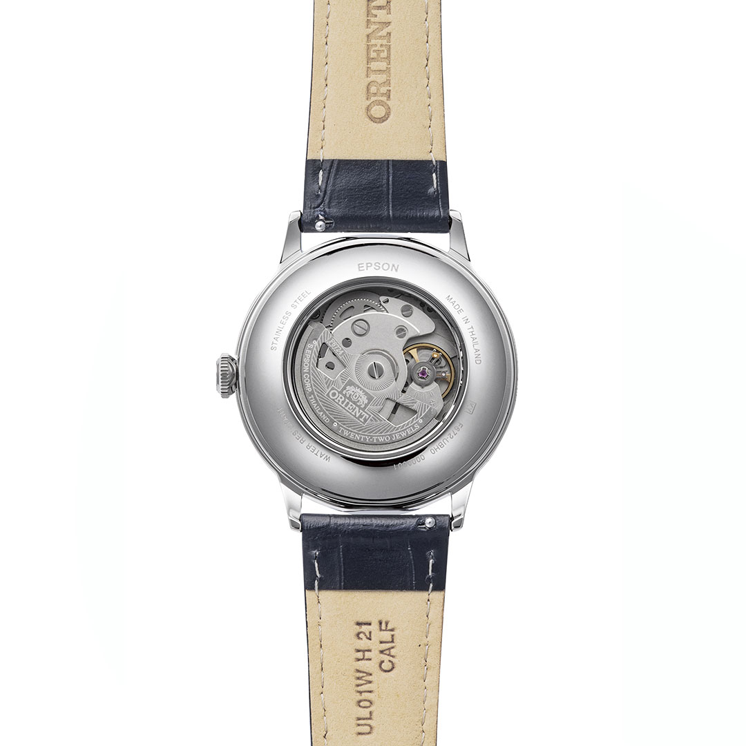Orient Bambino 40.5mm Weißes Zifferblatt Uhr RA-AC0031S – Bild 3