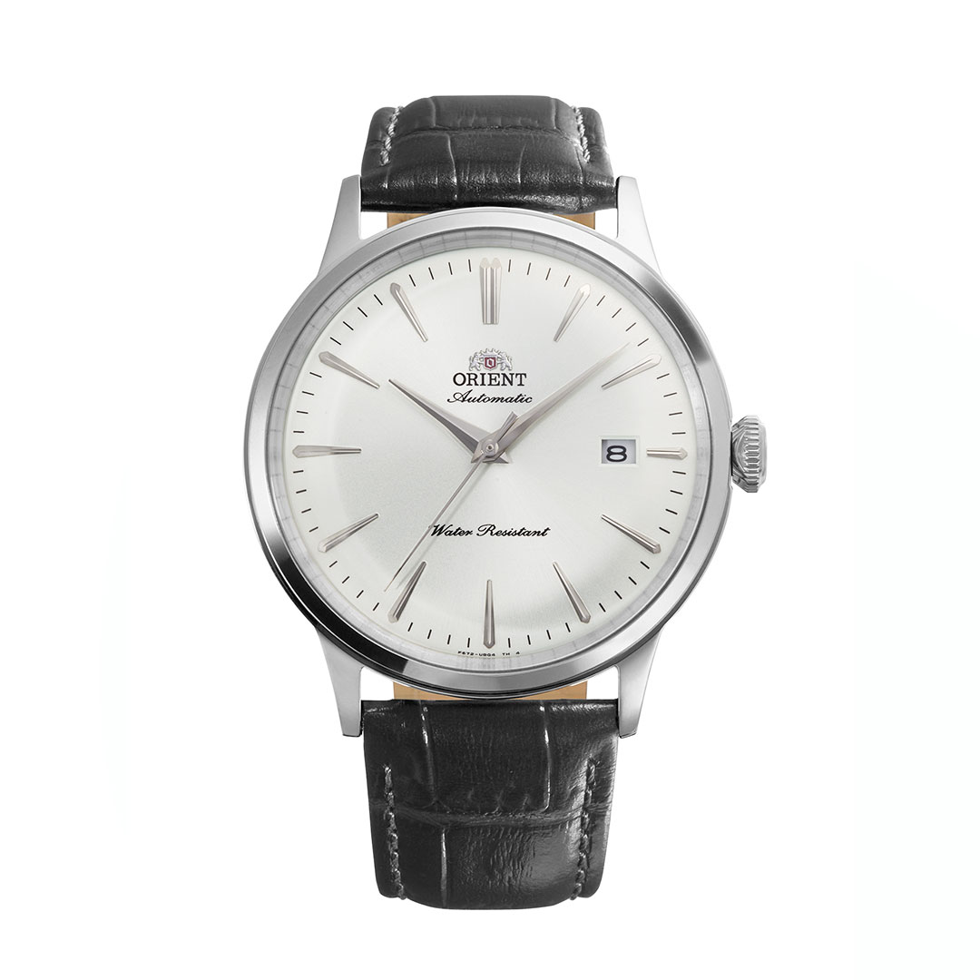 Orient Bambino 40.5mm Weißes Zifferblatt Uhr RA-AC0031S