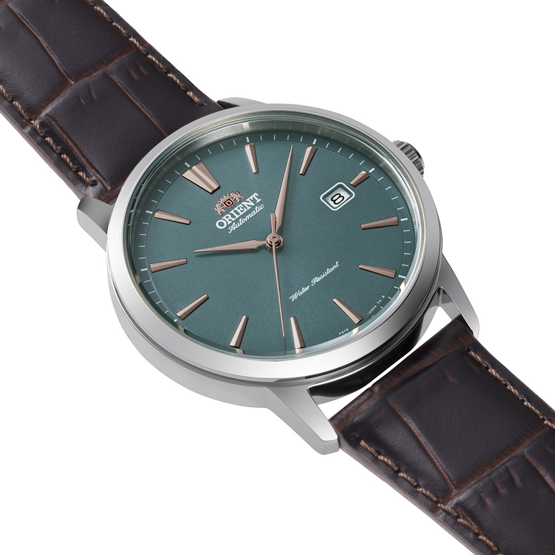 Orient Contemporary Grünes Zifferblatt Uhr RA-AC0F13E – Bild 2