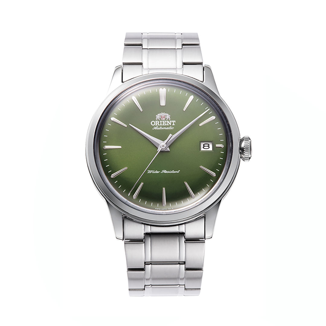 Orient Bambino Uhr Grünes Zifferblatt Edelstahl RA-AC0M09E