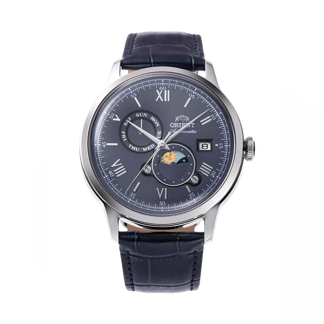 Orient Bambino Sun & Moon Uhr RA-AK0806L