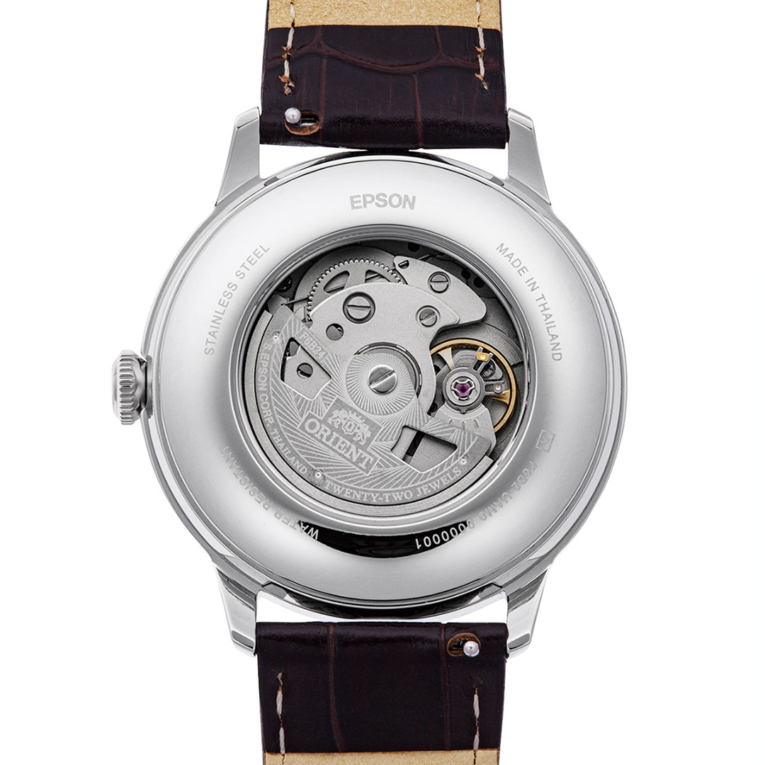 Orient Bambino Sun & Moon Rot Uhr RA-AK0807R – Bild 4