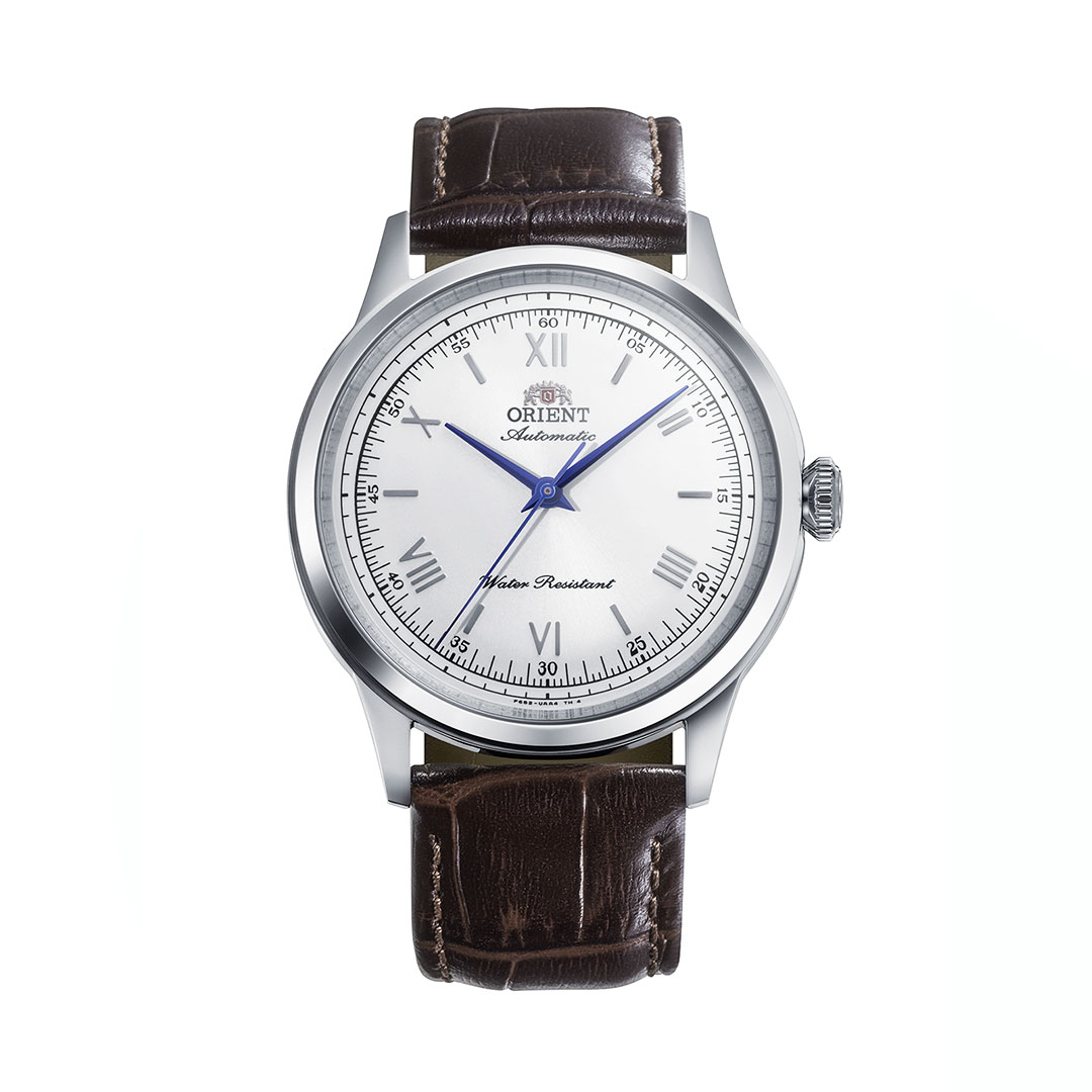 Orient Bambino 38mm Uhr Weiß Leder RA-BB0002S