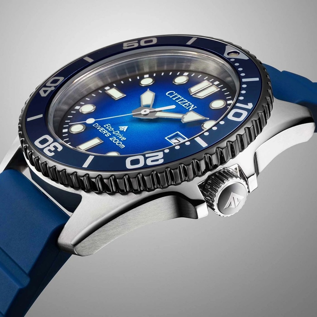 Citizen Taucheruhr Diver Blau BN0267-04L – Bild 3