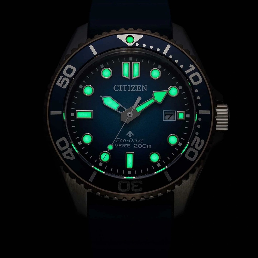 Citizen Taucheruhr Diver Blau BN0267-04L – Bild 4
