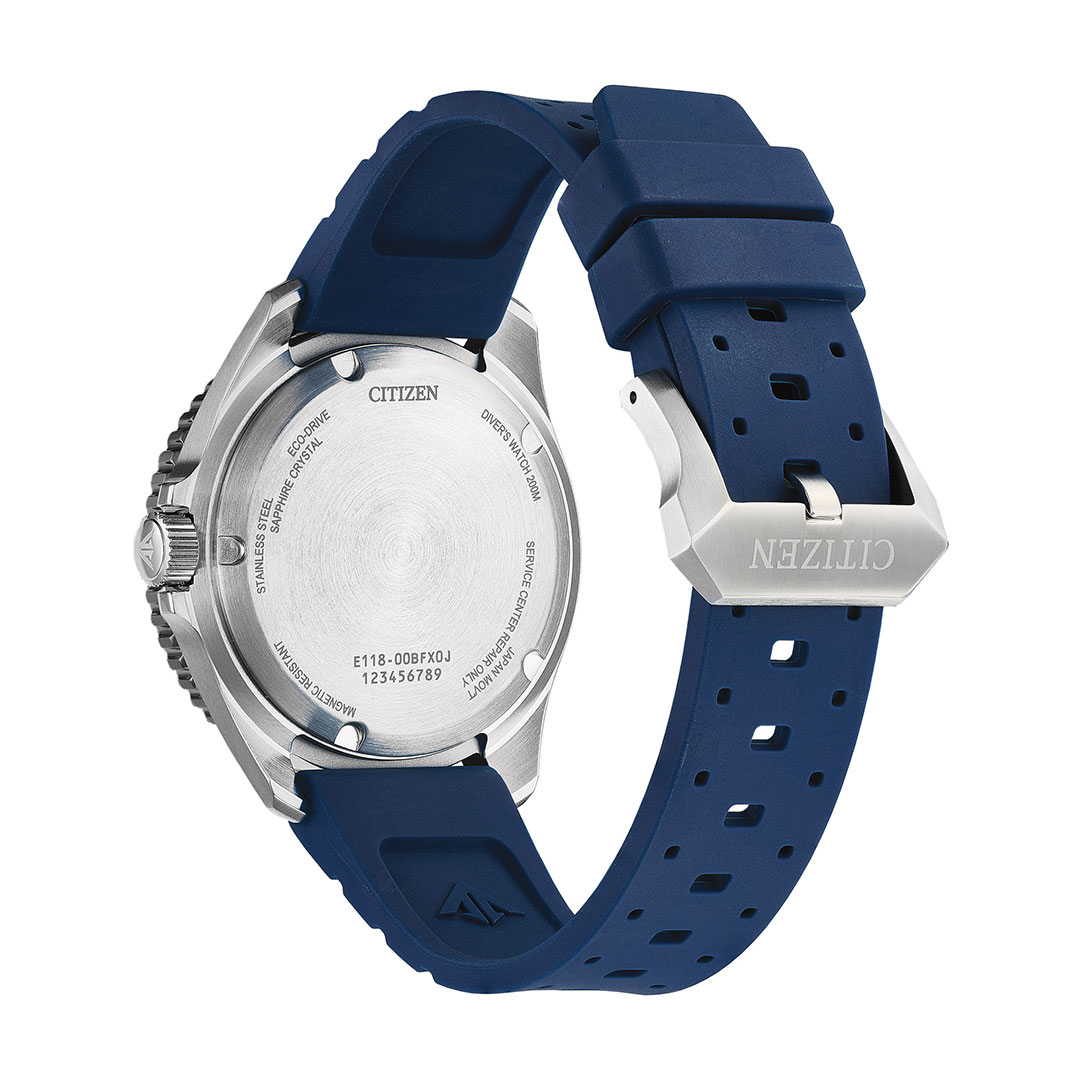 Citizen Taucheruhr Diver Blau BN0267-04L – Bild 2
