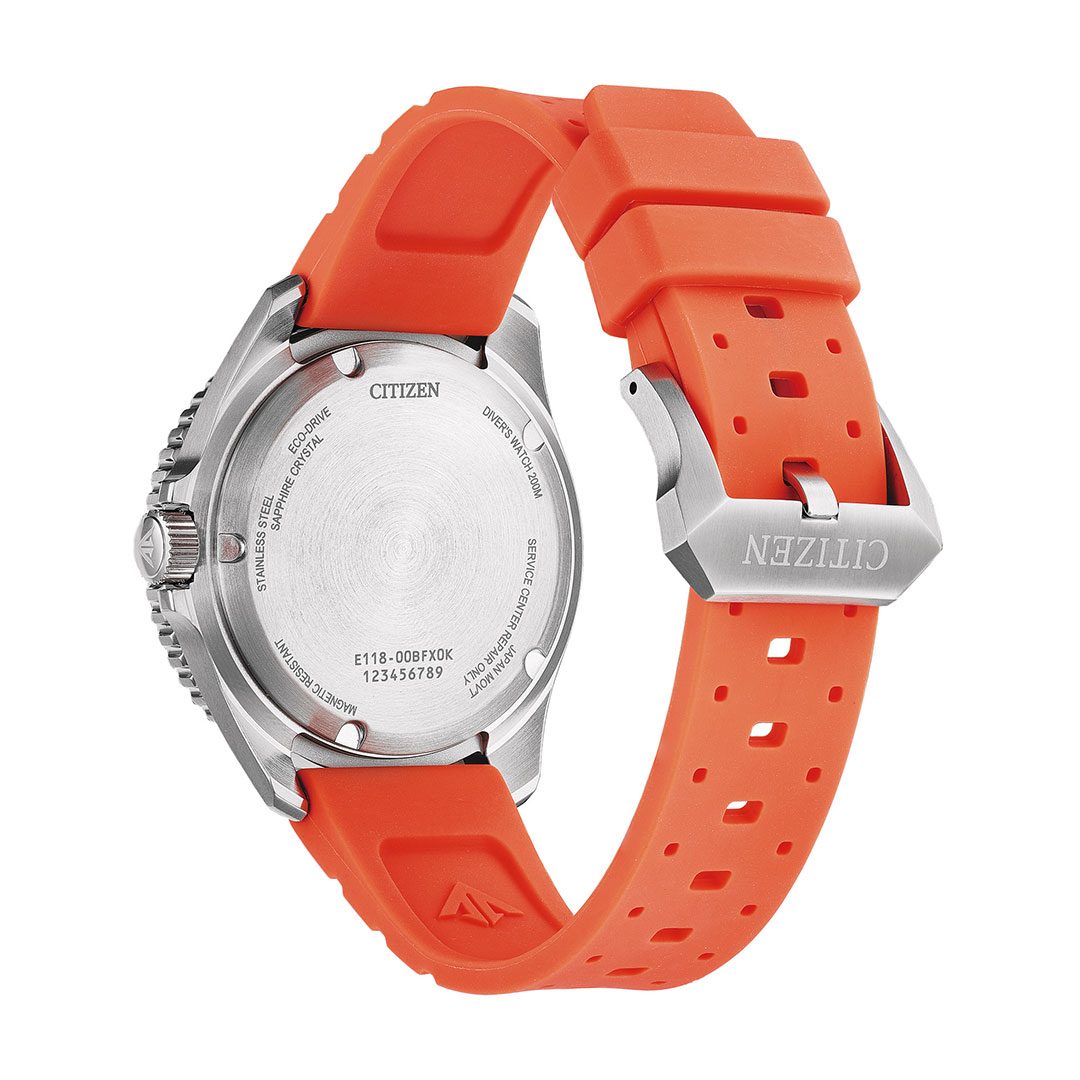 Citizen Diver Uhr Orange BN0268-01E – Bild 2