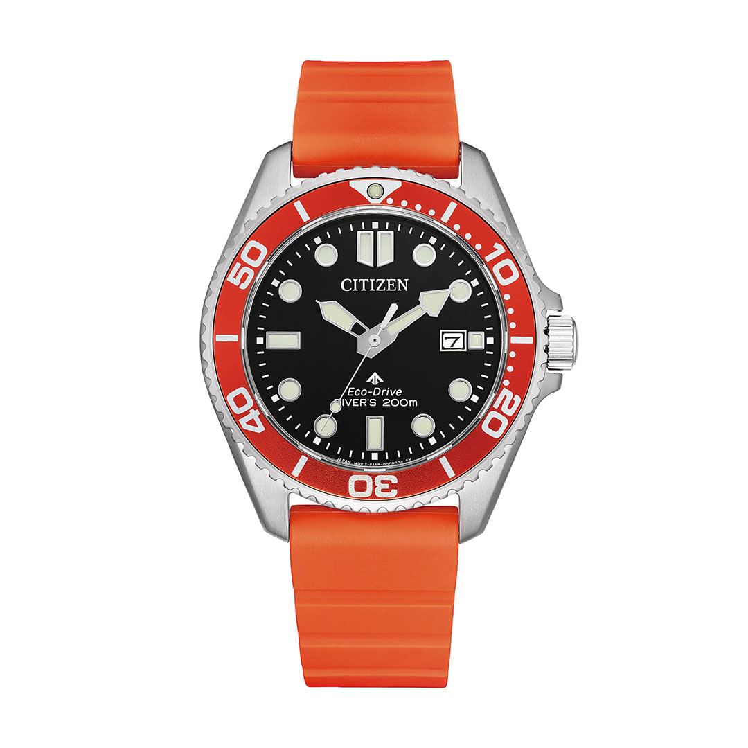 Citizen Diver Uhr Orange BN0268-01E