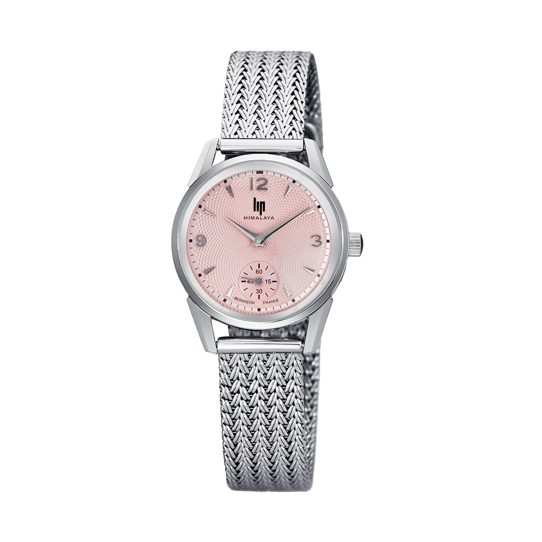 Lip Himalaya 29mm Uhr 671737 Rosa Zifferblatt